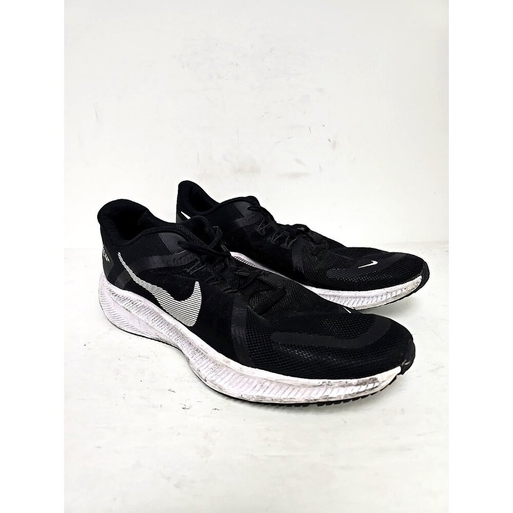 Nike Men's Quest 4 DA1105-006 Running Shoe Black White Size 12M - Picture 1 of 8